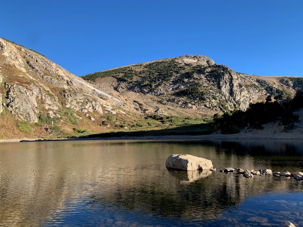 St. Mary's Glacier - Clear Creek County, Colorado - lake beneath the glacier