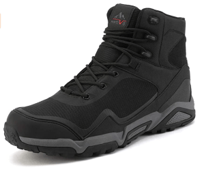 NORTIV 8 Men's Waterproof Hiking Boots Outdoor Mid Trekking Backpacking Mountaineering Shoes
